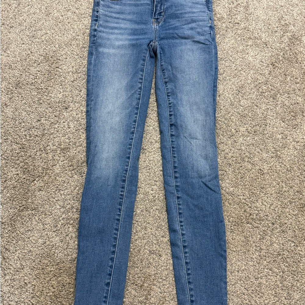 American Eagle Outfitters Blue Skinny Jeans